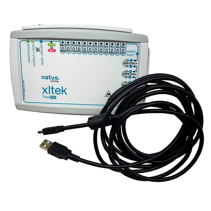 Xltek Trex HD Ambulatory EEG with cable