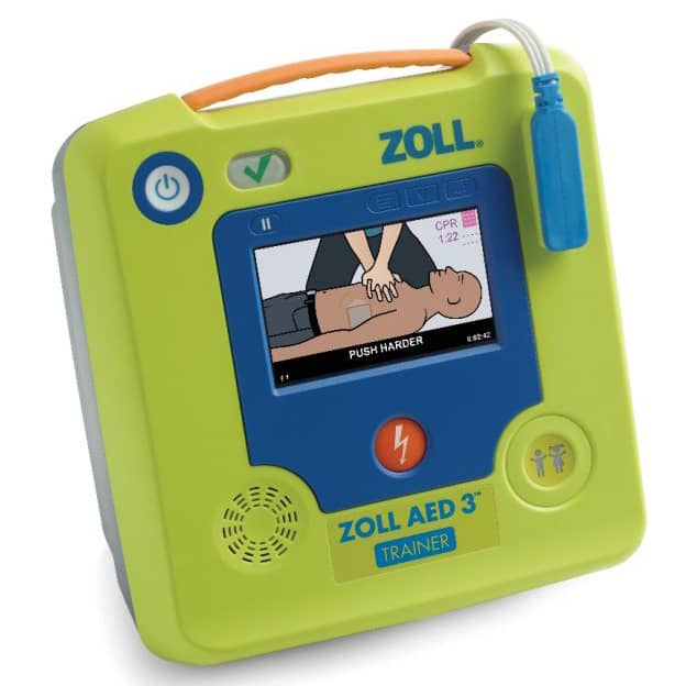 Zoll AED 3 Trainer for Demo/Simulation Angled