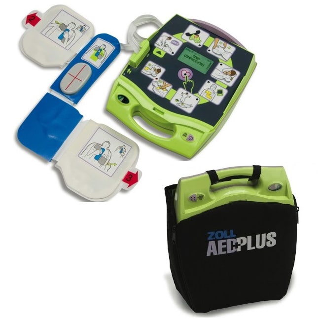 Zoll AED Plus Defibrillator Package