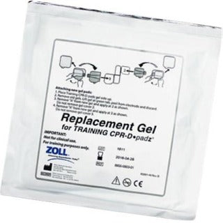 Zoll Replacement Adhesive Gel for CPR-D Padz Training Electrodes