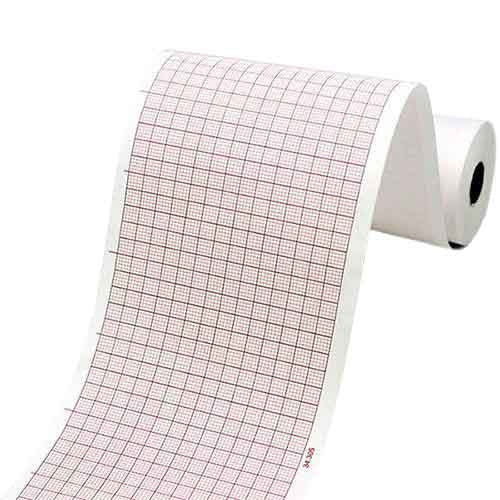 Zoll X Series Recording Chart Paper - Red Grid